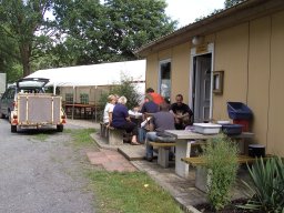 Aufbau Seefest 2008